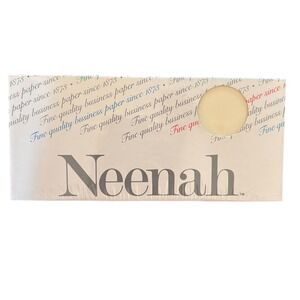 Neenah Classic Laid Writing Envelopes Baronial Ivory 50 Ct 04610 NEW Sealed